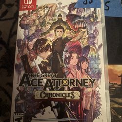 Ace attorney Nintendo switch