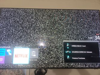 Samsung Smart TV with Netflix and Prime Video