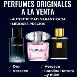 PERFUMES DE MARCA ORIGINALES