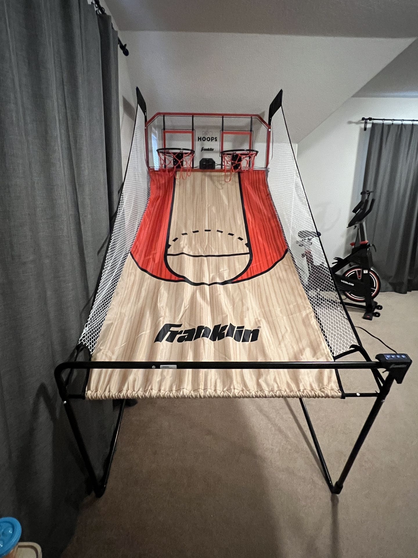 Franklin Sports Dual Hoops Rebound Pro Frame Basketball Game