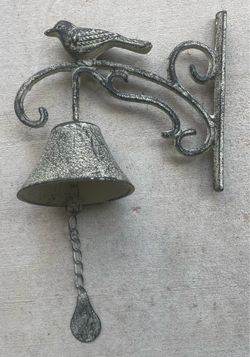 Door Knocker Cast Iron Door Bell, Rustic Decor Doorbell | Shop Keepers Bells