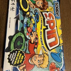 Sorry Spin Board Game