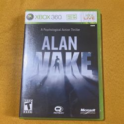 ALAN WAKE XBOX 360 GAME