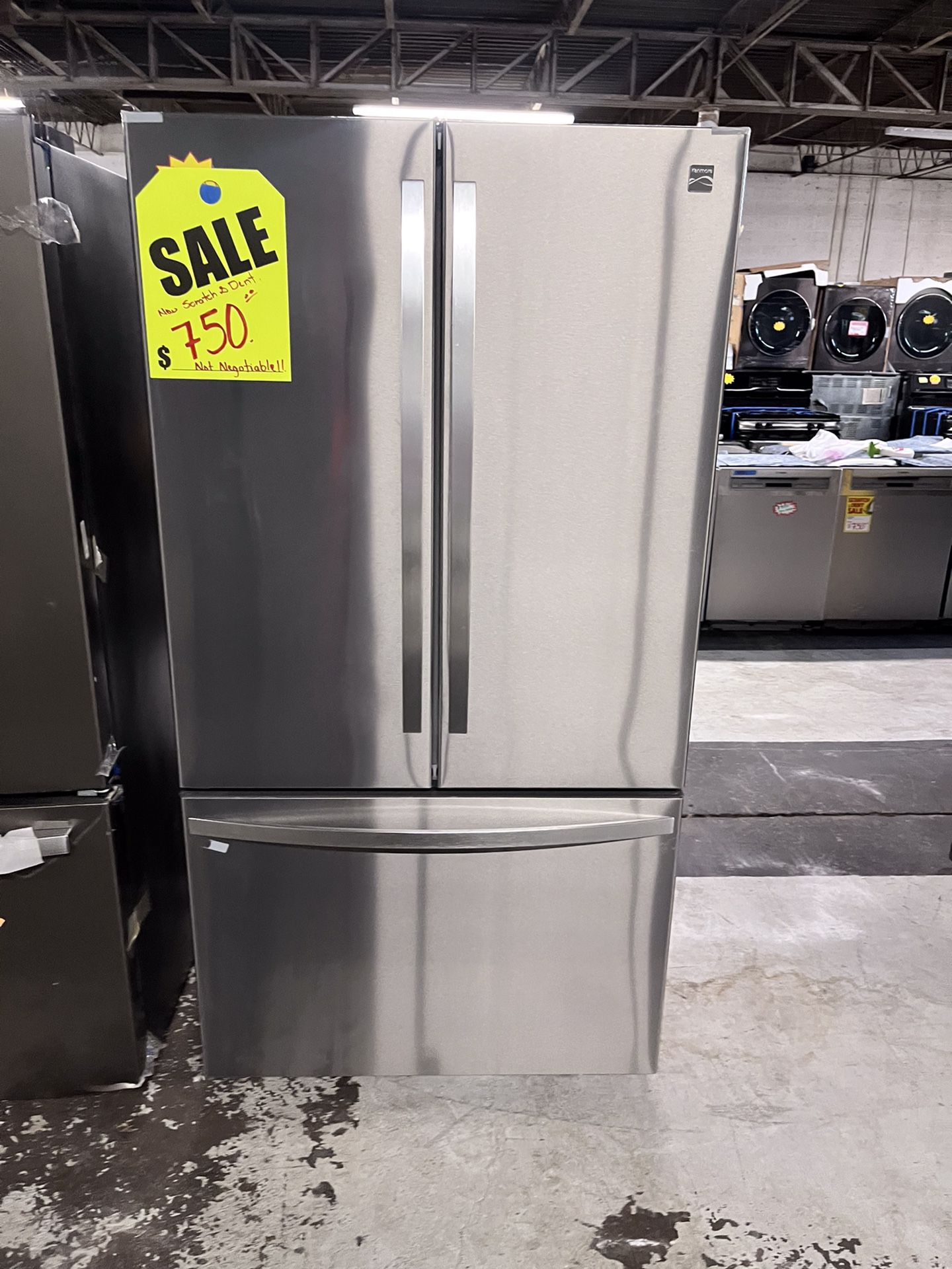Sale‼️New Scratch&Dent French Door Freezer Fridge With Warranty 