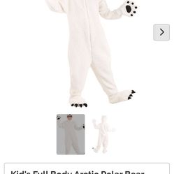 Halloween Costume Polar Bear 