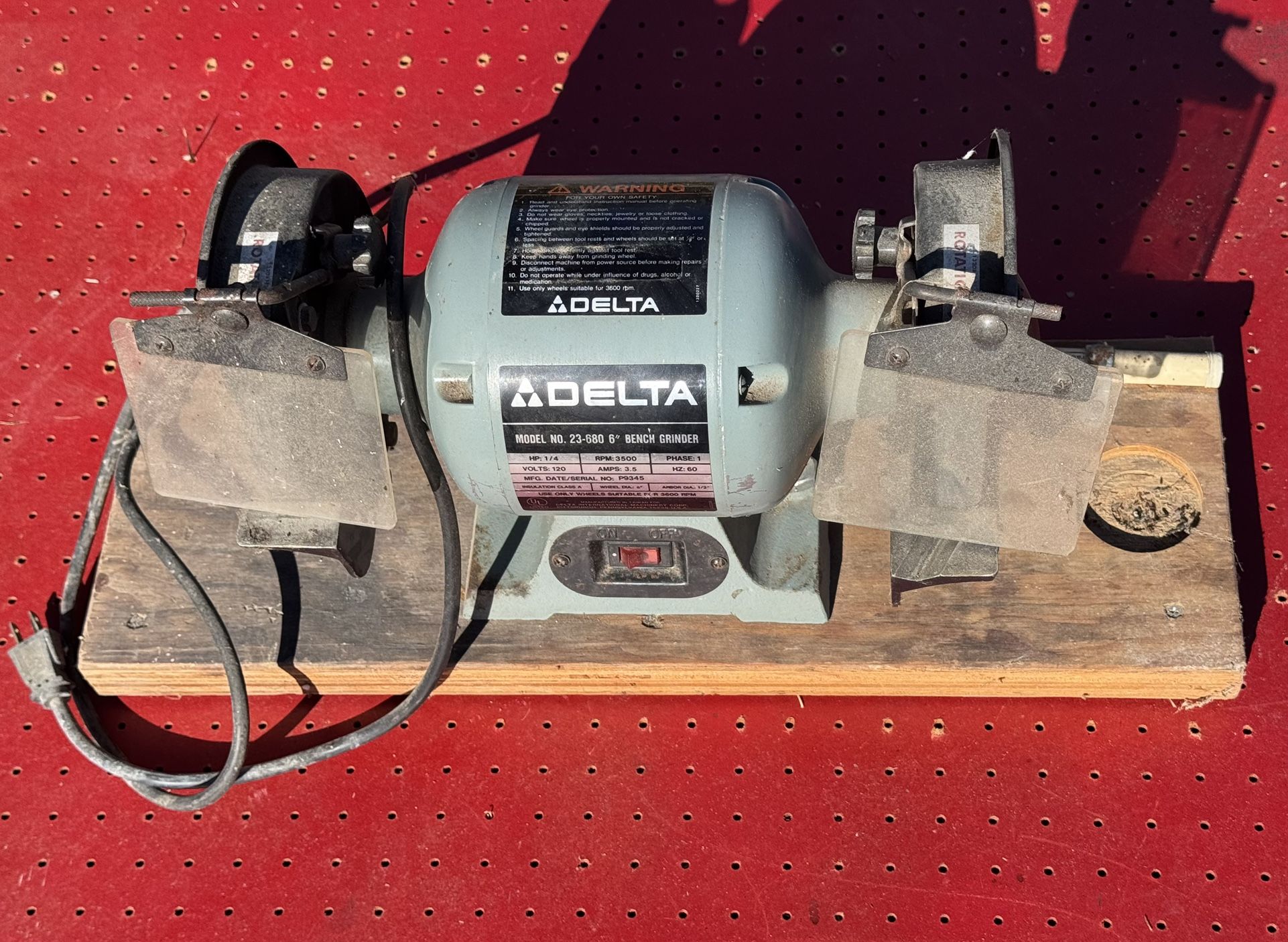 Delta 8 "Bench Grinder