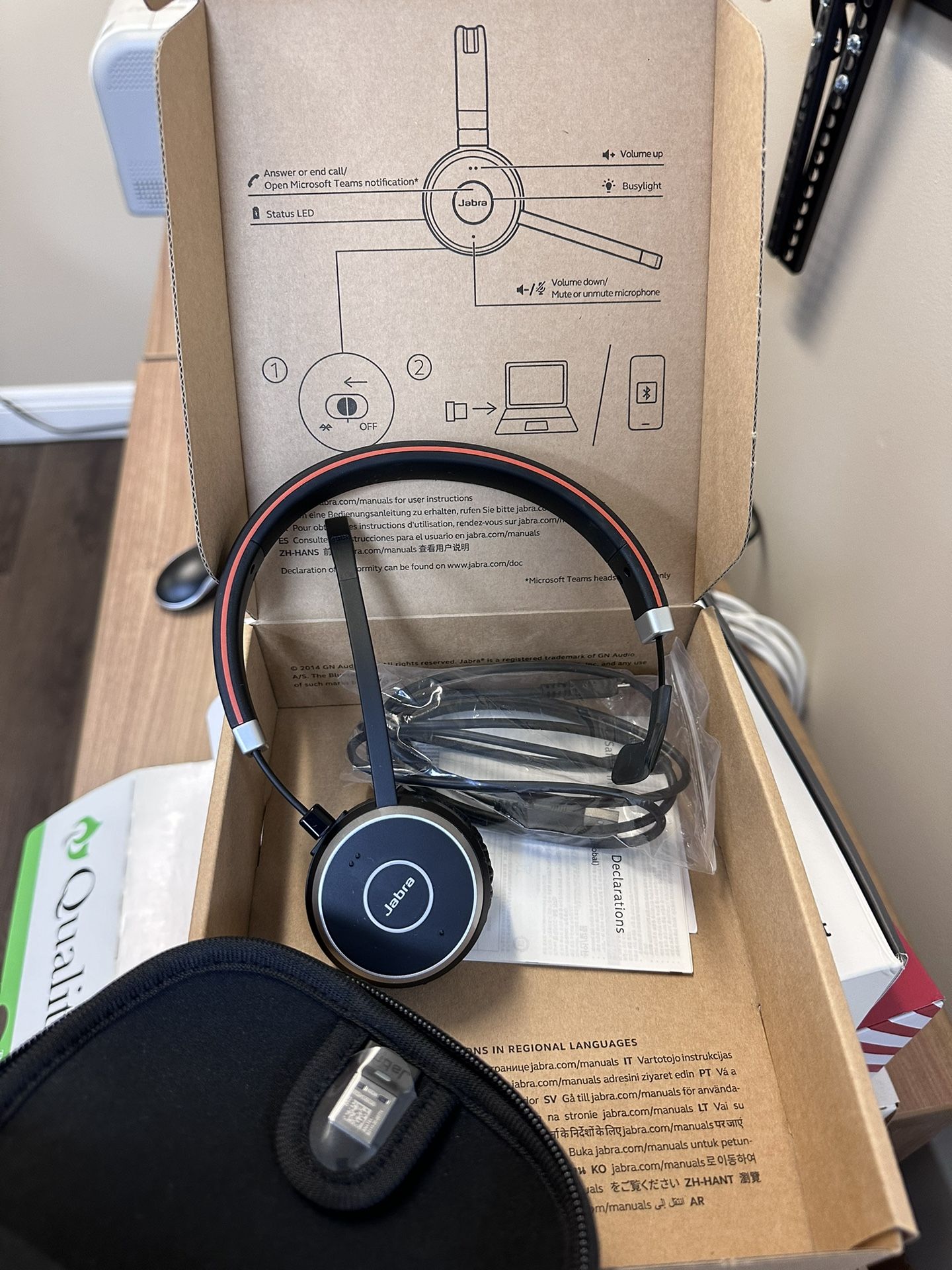 Headset Wireless Jabra 5pieces