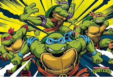 Teenage Mutant Ninja Turtles Wall Poster 36"x24"