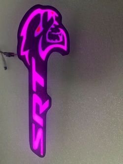 Srt  front emblem  led more  color