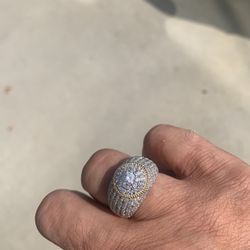 Gold plated ring