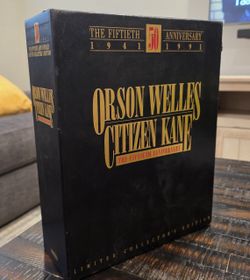 Orson Welles Citizen Kane 50th Anniversary VHS Set