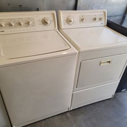 Kenmore Elite Top Load Washer With Agitator And Gas Dryer Set HD King Size Capacity