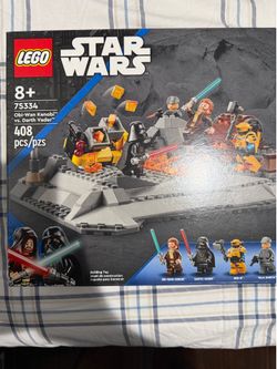 Star Wars OBI vs Darth Vader Lego