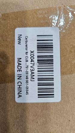 Carburetor for CUB