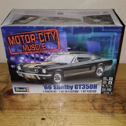 Motor-City Muscle/'66 Shelby GT35OH Model By Revell! New/Open Box!