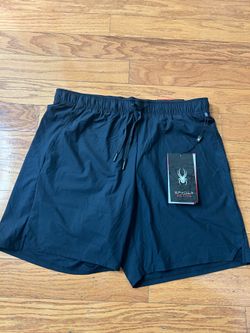 NWT Spyder Aero Flash Active Men’s Black 7” inseam Performance Shorts size M