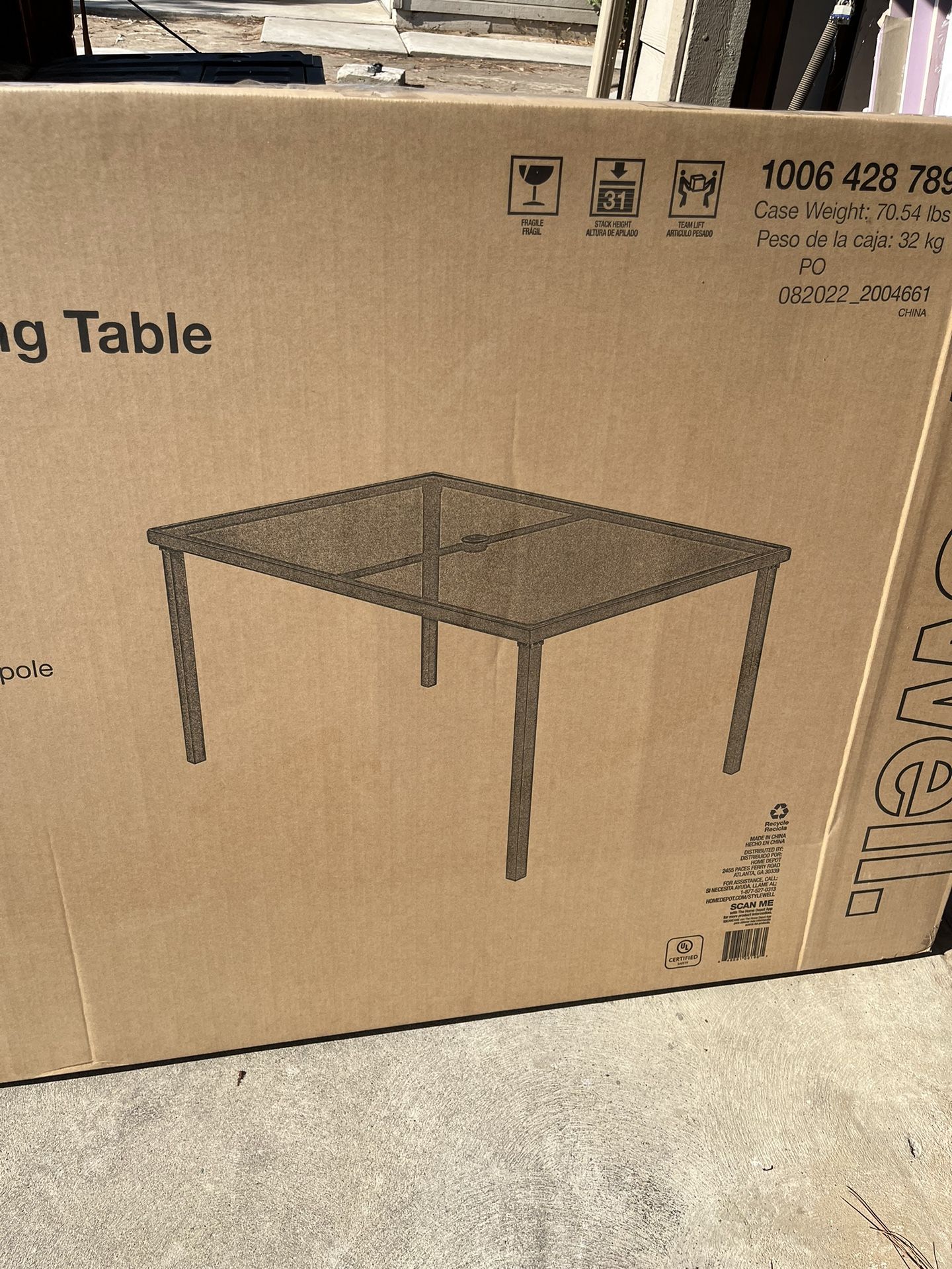 Glass Table