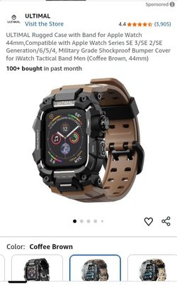 ULTIMAL Rugged Case with Band for Apple Watch 44mm