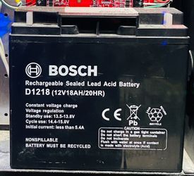 BOSCH 12Vdc Battery 18AH Security Fire Panel