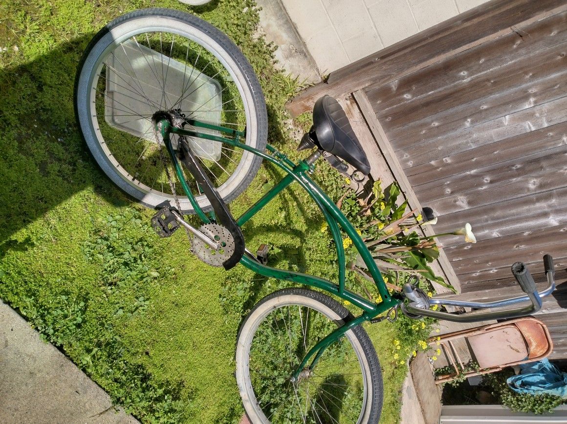 Beach Cruiser And Frame