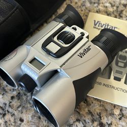 Vivitar All In One Digital Camera And Binoculars 