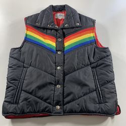 Little Lisa LTD Made In Korea Vintage 70s style Kelso Vest Women’s Size Medium