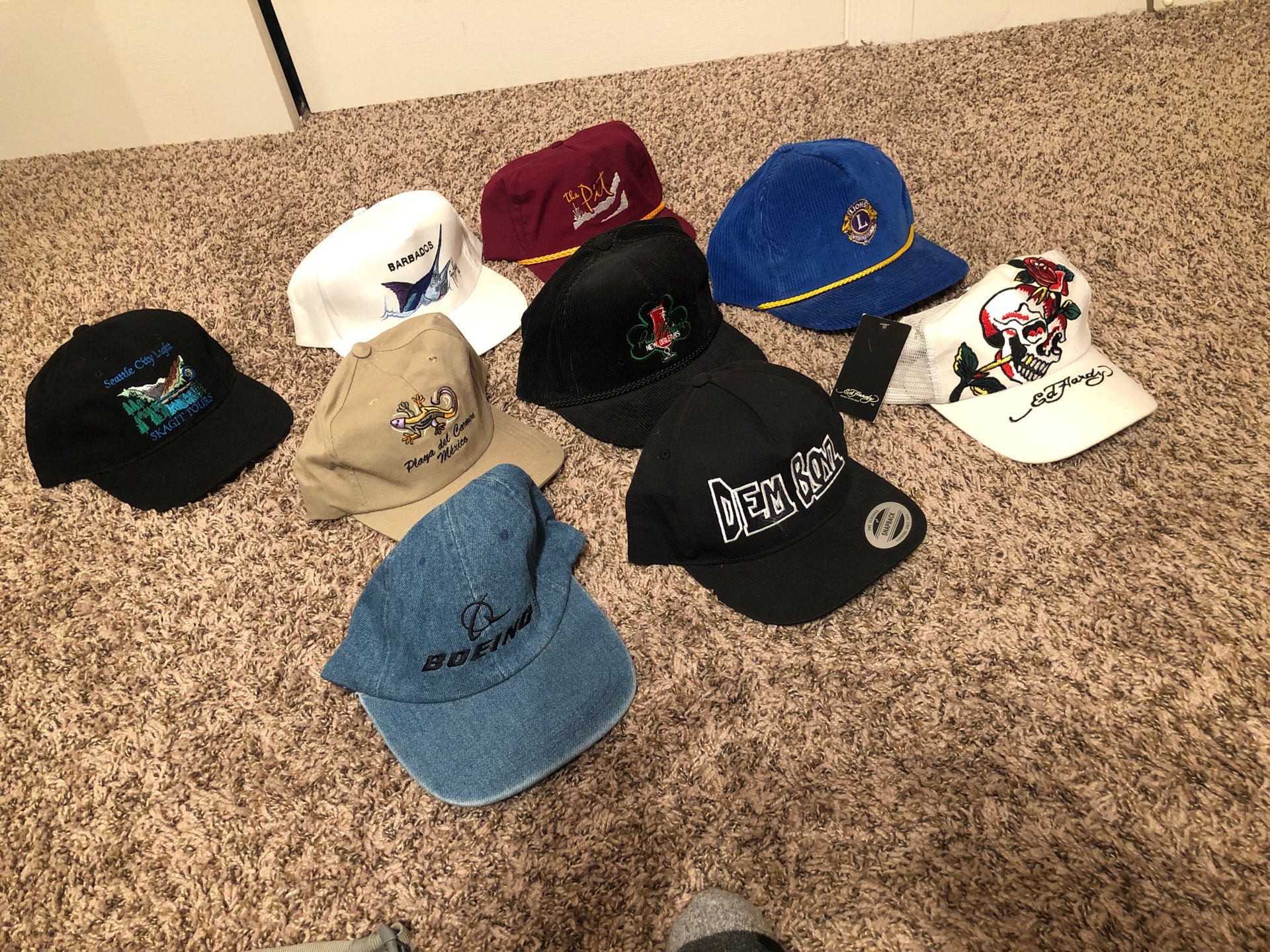 SnapBack/adjustable hats