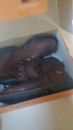 Work timberland boots size 8