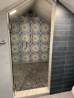 Porcelain Flower Tile From Spain {NEW & BOXED}