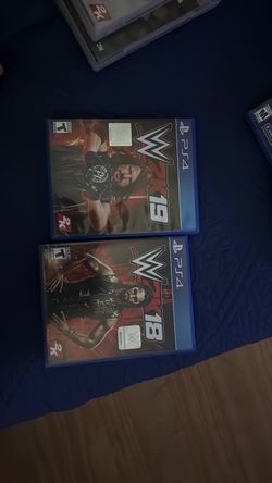 WWE PS4 games