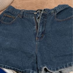 2 Pair Denim Shorts