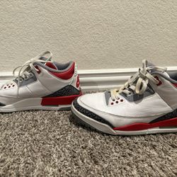 JORDAN 3 RETRO 'FIRE RED' 2022
