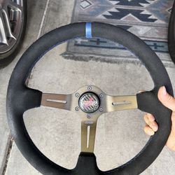 DND Alcantara Race Steering Wheel 350mm