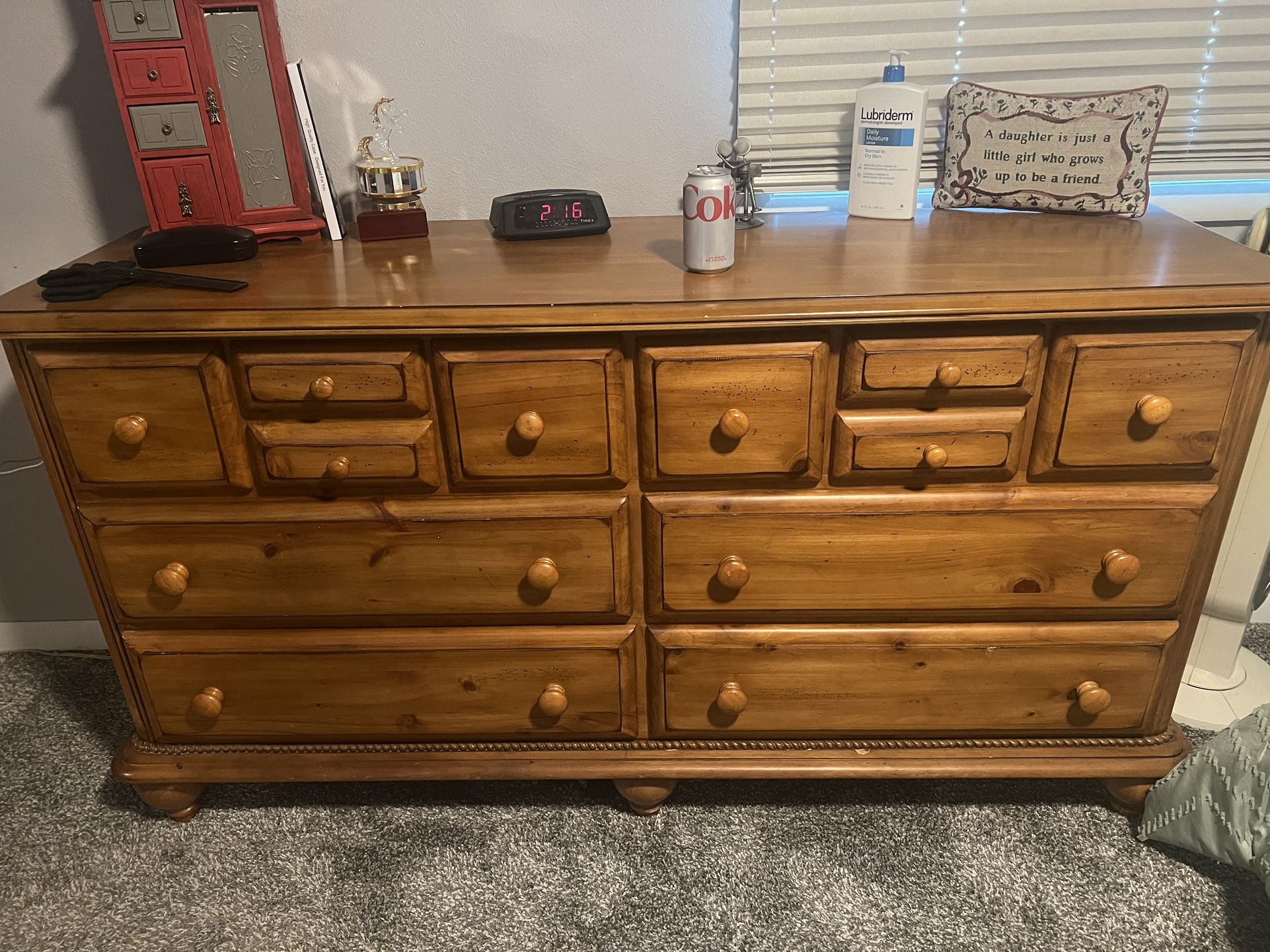 Dresser And Mirror