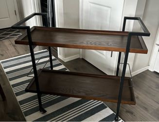 Bar Cart on Wheels