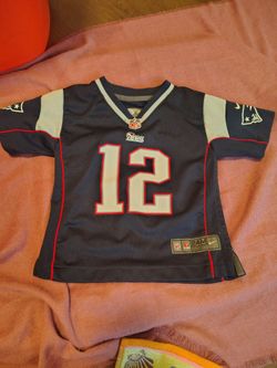 Nike Tom Brady #12 New England Patriots NFL Jersey Toddler 24M