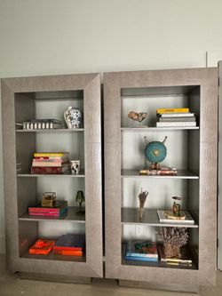 2 Bookcases Fendi