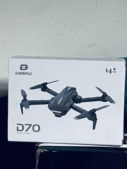 Brand New  DEERC Drone with Camera, D70 Drones with Camera for Adults 1080P HD