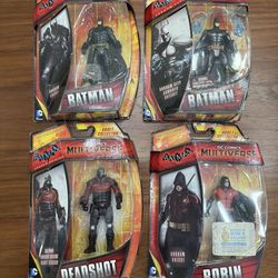 Set of Batman Arkham Games Adult Collector Action Figures