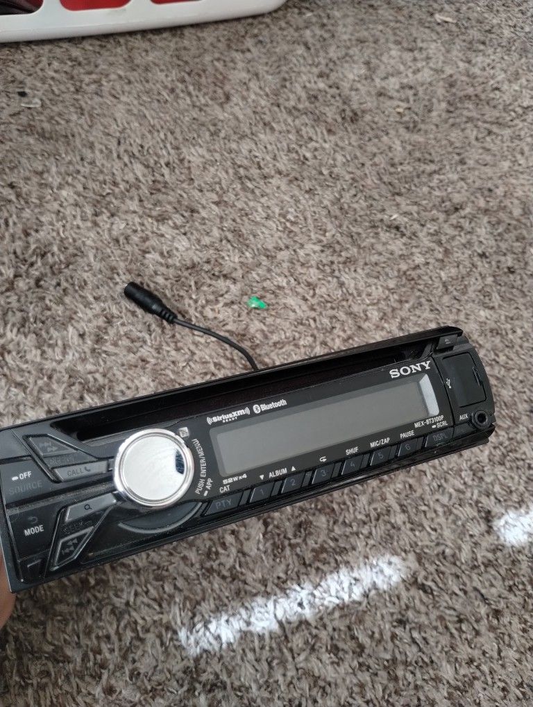 Sony Single Din Car Stereo