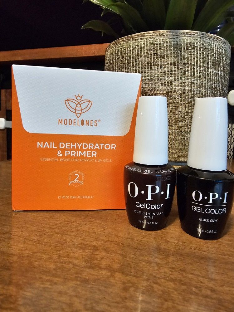 OPI Gelcolor & Modelones Nail Dehydrator & Primer
