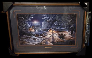 Terry REDLAND  Framed Picture Evening Frost