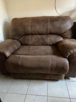 Small recliner good condition,