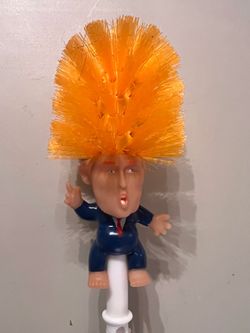 Trump Novelty Toilet Brush