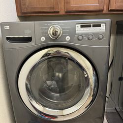 Inoperable Washing Machine And Working Dryer 