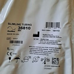 New sealed, RESMED SLIMLINE TUBING no. 36810

