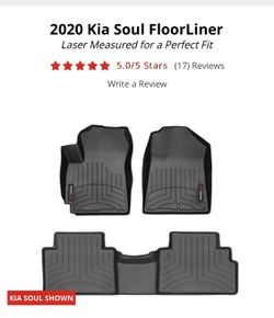 Floor And Cargo Liners WeatherTech for 2020-2025 Kia Soul