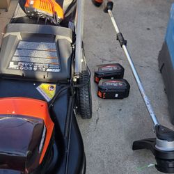 56V 21 in. Cordless Battery Walk Behind Self-Propelled Lawn Mower with 5.0Ah Battery and Charger