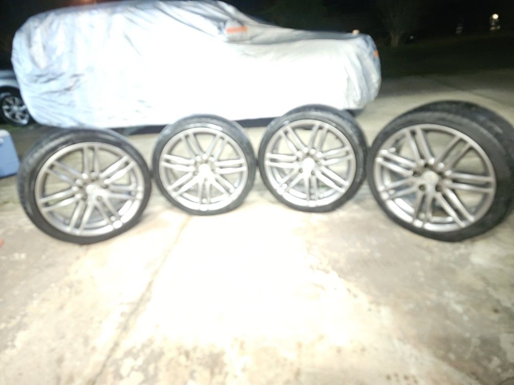 Wheels 5x114.3 18in Tires 245/60/18