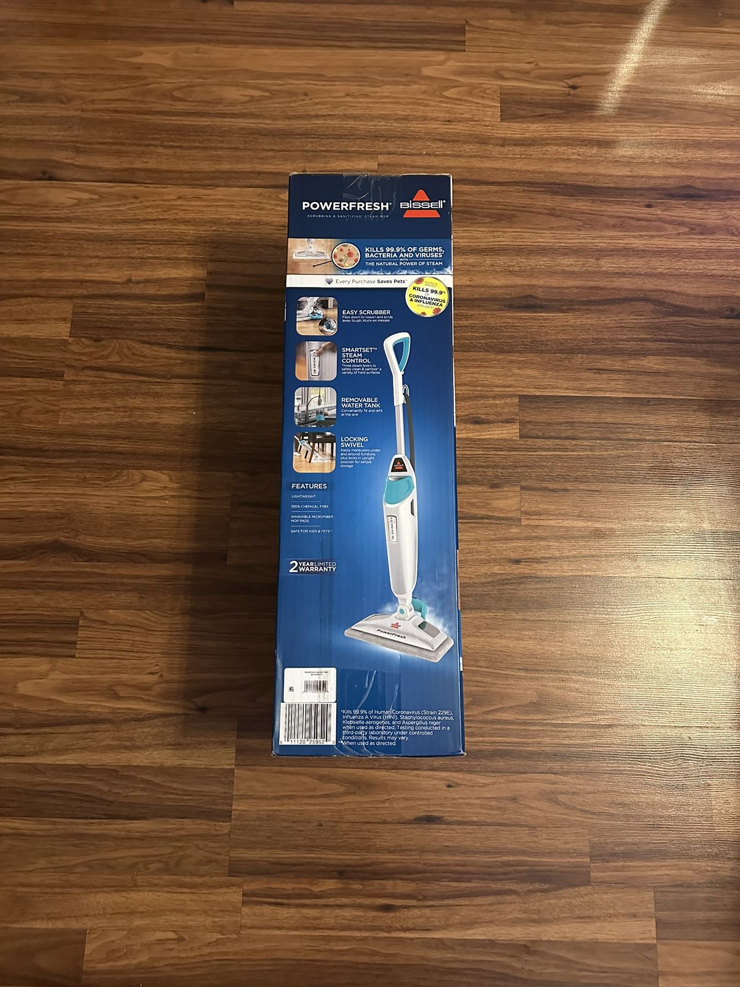 Bissell Powerfresh Scrubbing & Sanitizing Steam Mop 